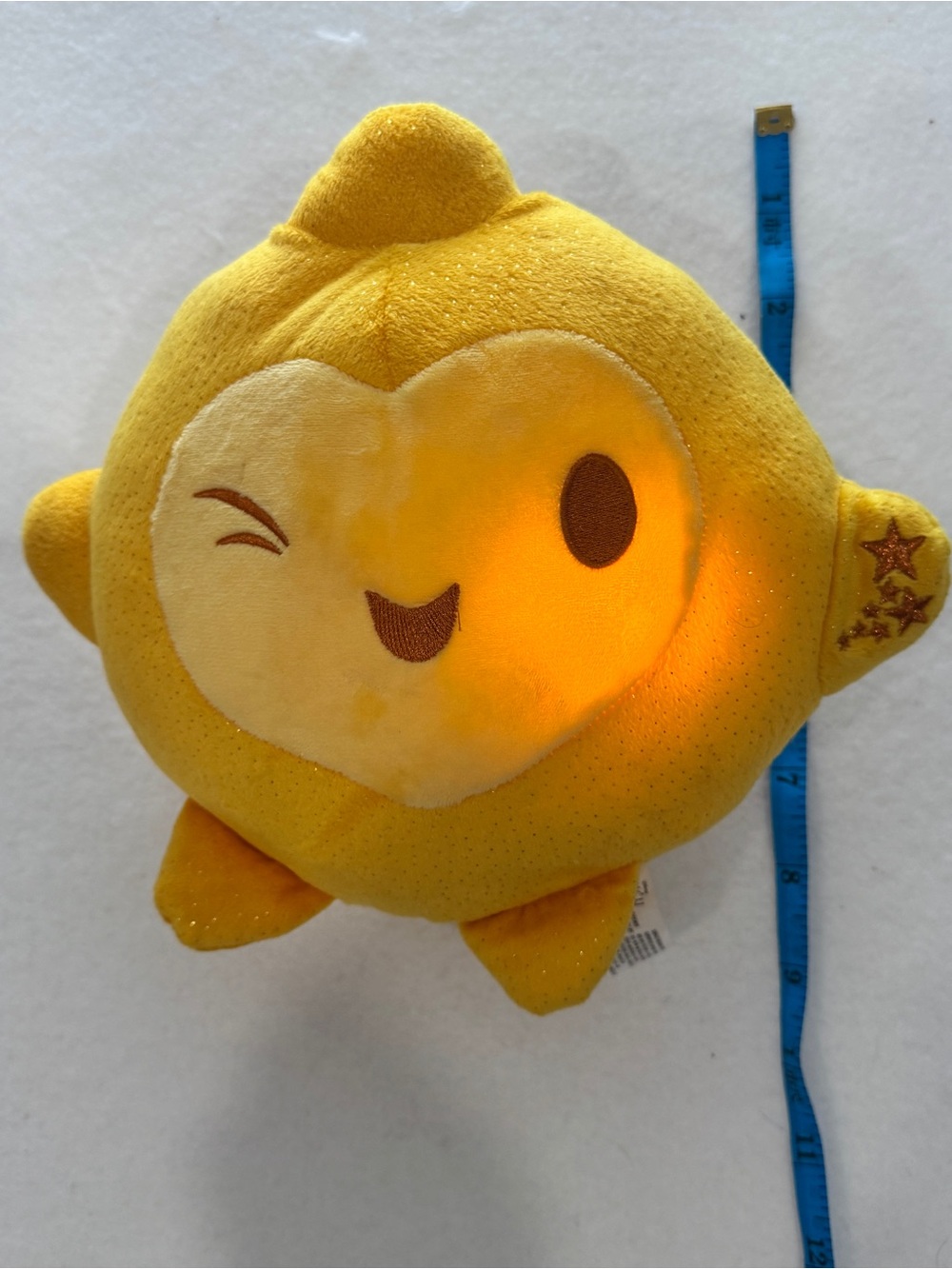 Disney Wish Hug & Wish Star 10-Inch Flashing Plush Star